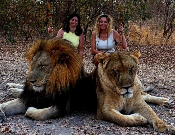 reserve de Fathala au dèpart de riu baobab avec les CORSES