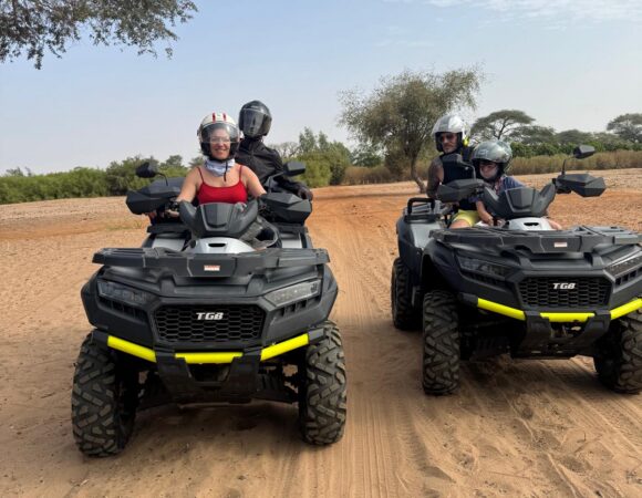 Excursion Quad au Départ du RIU Baobab avec des portugais