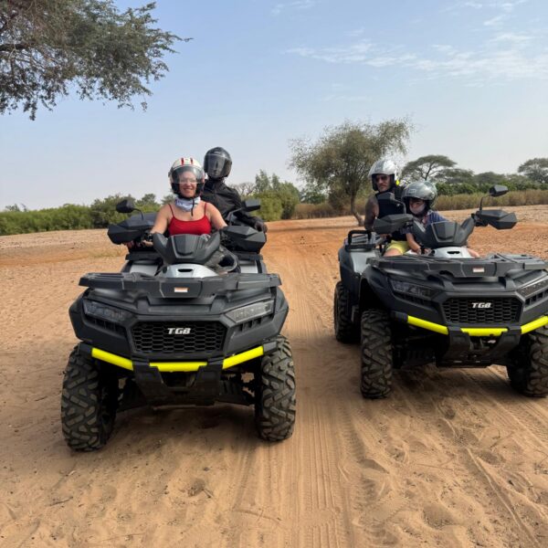 Excursion Quad au Départ du RIU Baobab avec des portugais